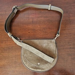 Theory Post Mini Saddle Bag Crossbody
